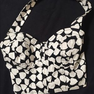 Marilyn Monroe-brand bustier halter top. Small